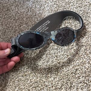 BaBy BanZ Gray Swim Goggles with Dark Lenses